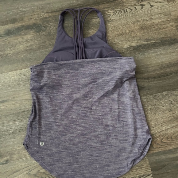lululemon athletica Heathered Purple Tank Top - Picture 6 of 11